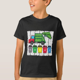 Camiseta Reciclagem Trash Truck Ambiental Reciclagem E