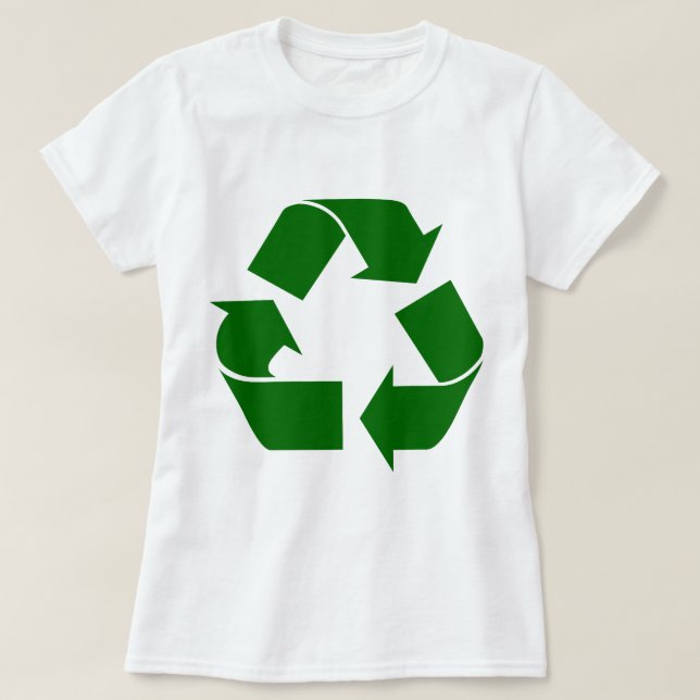 Camiseta reciclar (Frente do Design)