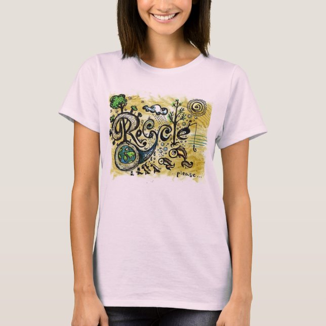 Camiseta Reciclar! (Frente)