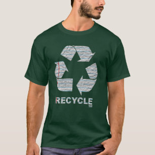 Camiseta Reciclar do caderno