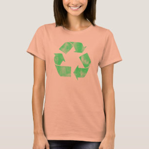 Camiseta Reciclar do vintage