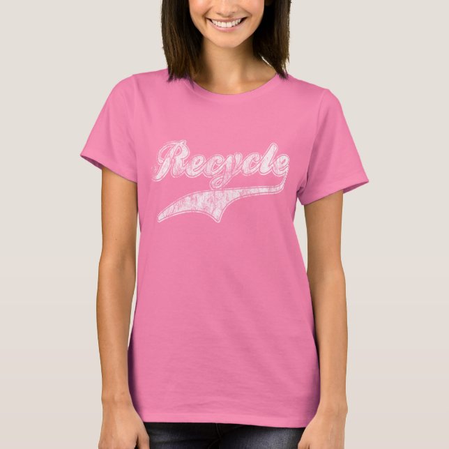 Camiseta Reciclar Vintage (Frente)