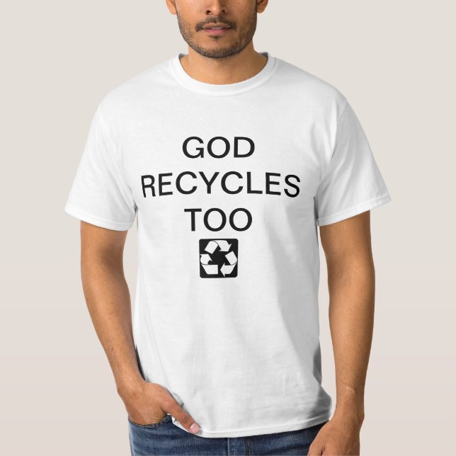 CAMISETA RECICLARES DO DEUS (Frente)