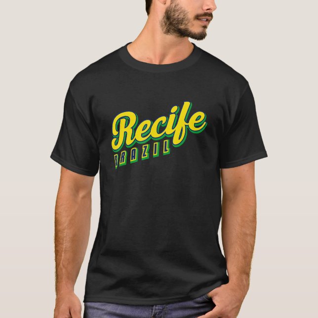 Camiseta Recife Brasil (Frente)