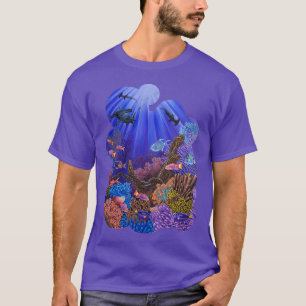 Camiseta Recife submarino de corais