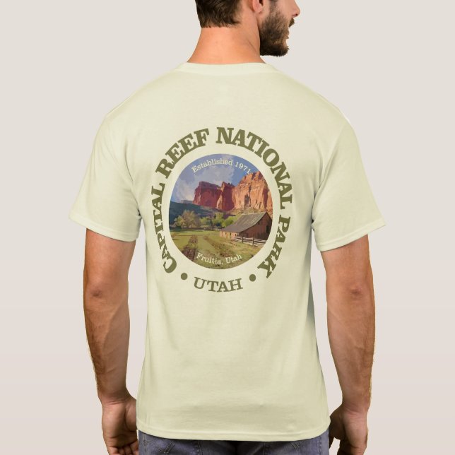 Camiseta Recipiente de capital NP (rd)2 (Verso)