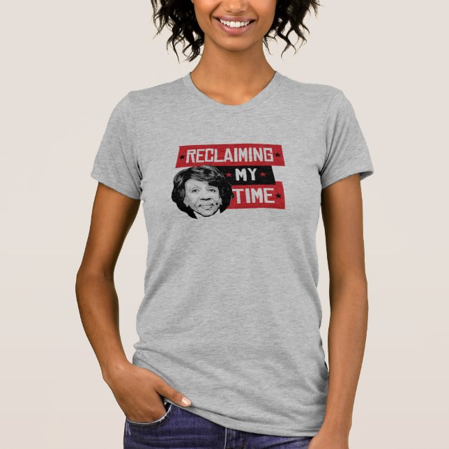 Camiseta Reclaming meu tempo - águas de Maxine - (Frente)