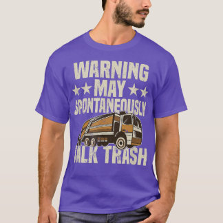 Camiseta Recoletor de Resíduos de Caminhões de Lixo698