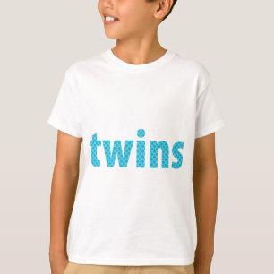 Camiseta RECOLHA DE GÊMEOS - rapazes {aqua}