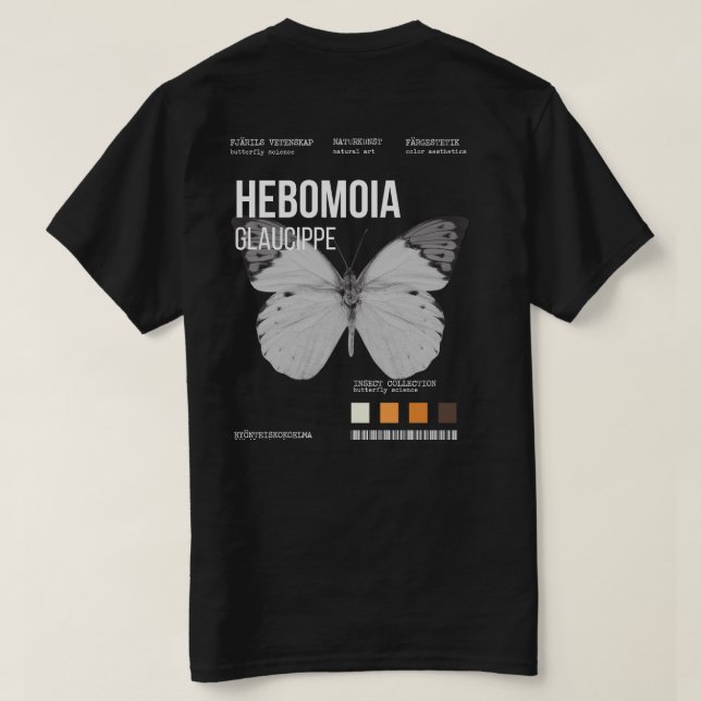 CAMISETA RECOLHA DE INSETOS (Verso do Design)