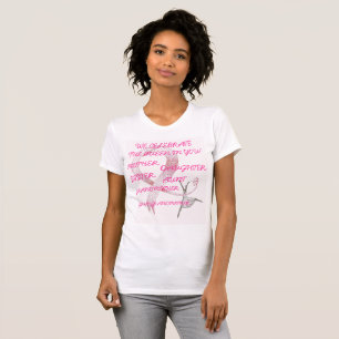 CAMISETA RECOLHA DE PRINCESA DE TINTA
