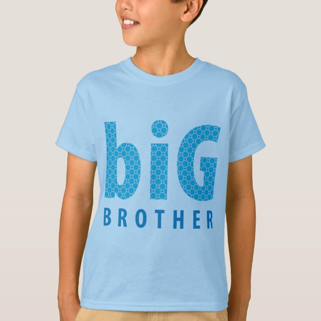 Camiseta RECOLHA DE SIBLINGS - irmão mais velho {blue} (Frente)
