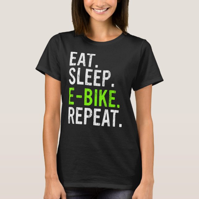 Camiseta Recolher E Bike Repetir E MTB 1 (Frente)