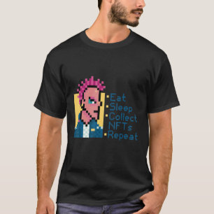 Camiseta Recolher Nfts Repetir Crypto Nft Cryptopu