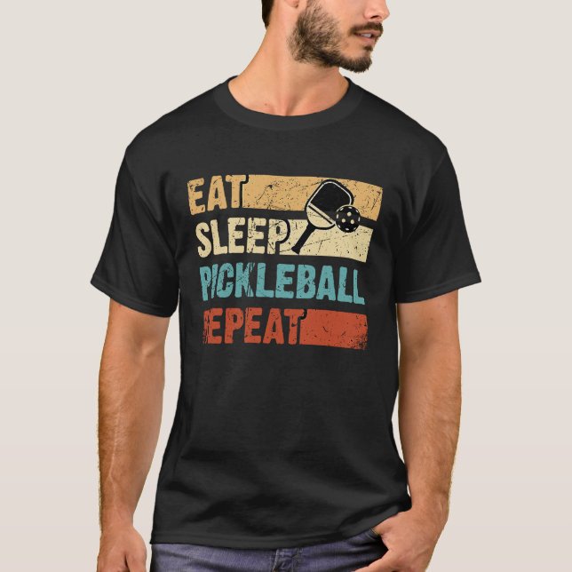 Camiseta Recolher Novamente Repetição da Esfera de Recepção (Frente)