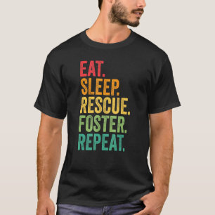 Camiseta Recolher O Salvamento De Sleep Foster Repetir O Vo