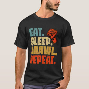 Camiseta Recolher Os Travões Ou Jogadores De Travão