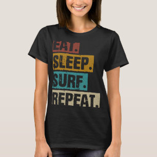 Camiseta Recolher Surf Repetir Surfe de Navegação na Imagem