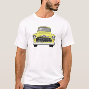 Camiseta Recolhimento amarelo de 1957 Chevy