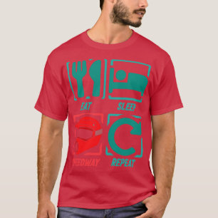 Camiseta Recoloque a velocidade de rotação do modo de esper