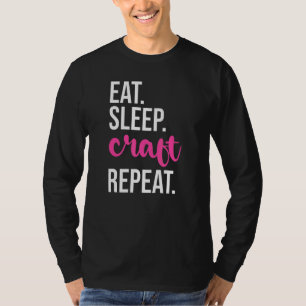 Camiseta Recoloque o Artesanato de repouso