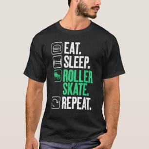 Camiseta Recoloque o cilindro de latência Repetição do Skat