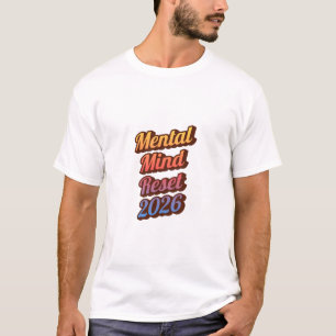 Camiseta Recomeço Saúde Mental 2026 – Mentalidade