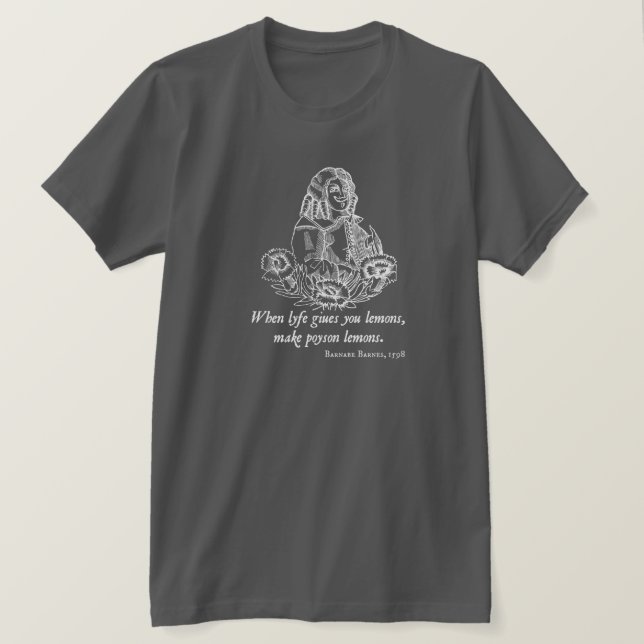 Camiseta Recomendações da idade (escuro) (Frente do Design)