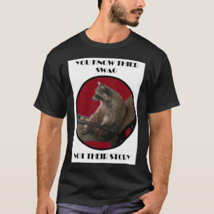 Camiseta Reconhecer o guaxinim