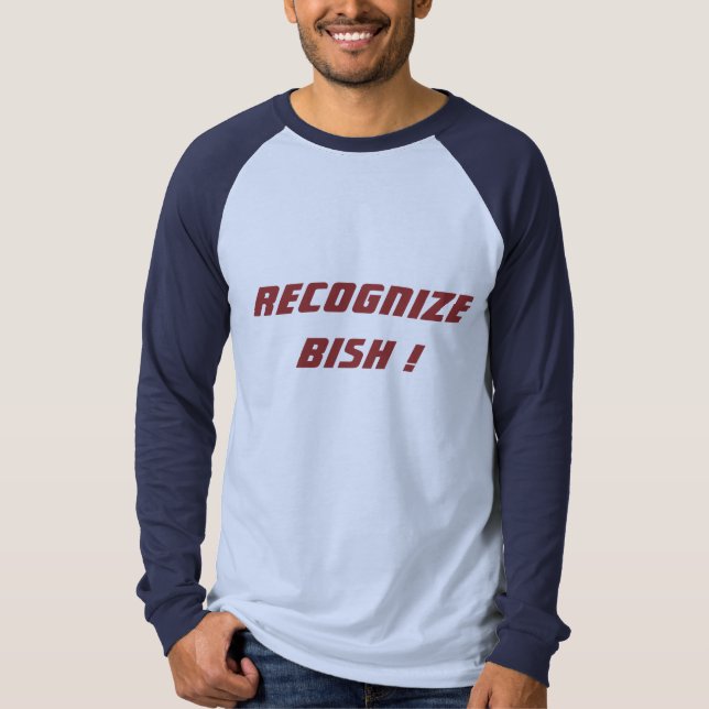 Camiseta Reconhecer T-Shirt Bish (Frente)