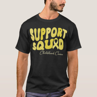 Camiseta reconhecimento de canceres infantis de esquadrão d