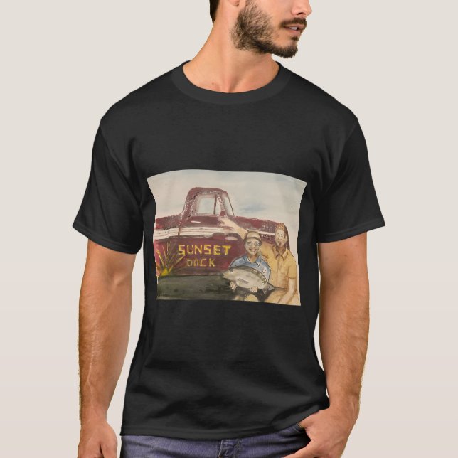 Camiseta Récord mundial de boca-pequena (Frente)