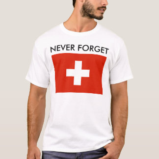 Camiseta Recordando a guerra (suiça)