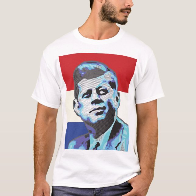 Camiseta Recordando John F. Kennedy (Frente)