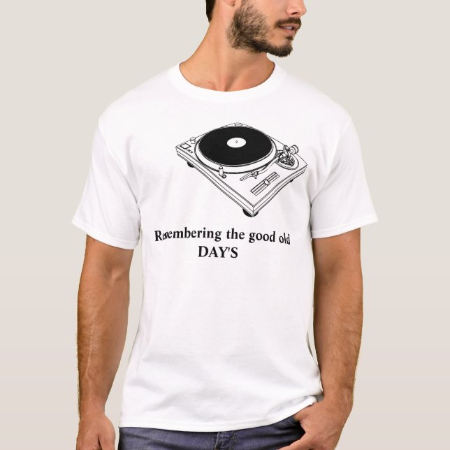 Camiseta Recordando o bom dia velho (Frente)