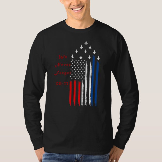 Camiseta Recordaremos Sempre 9 11 01 Prêmio (Frente)