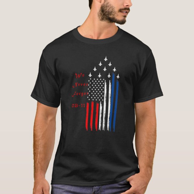 Camiseta Recordaremos Sempre 9 11 01 Prêmio (Frente)