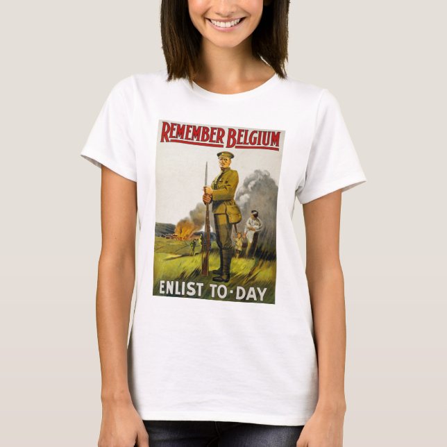 Camiseta Recorde Bélgica (Frente)