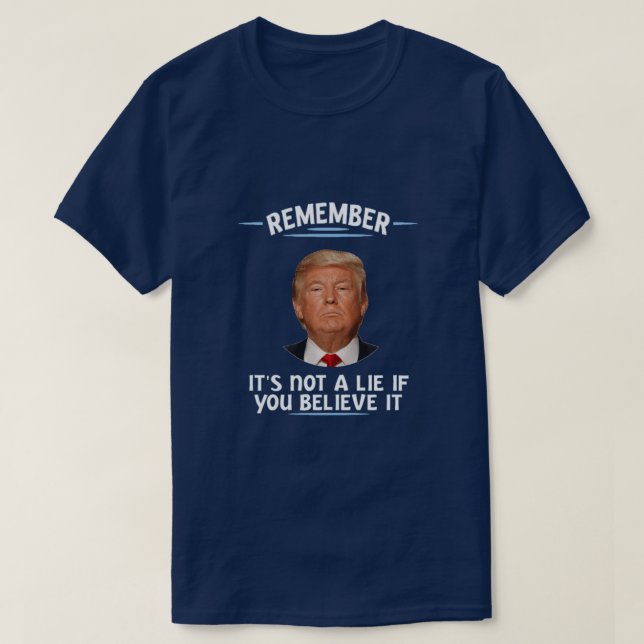 Camiseta recorde, ele não é uma mentira… (Frente do Design)