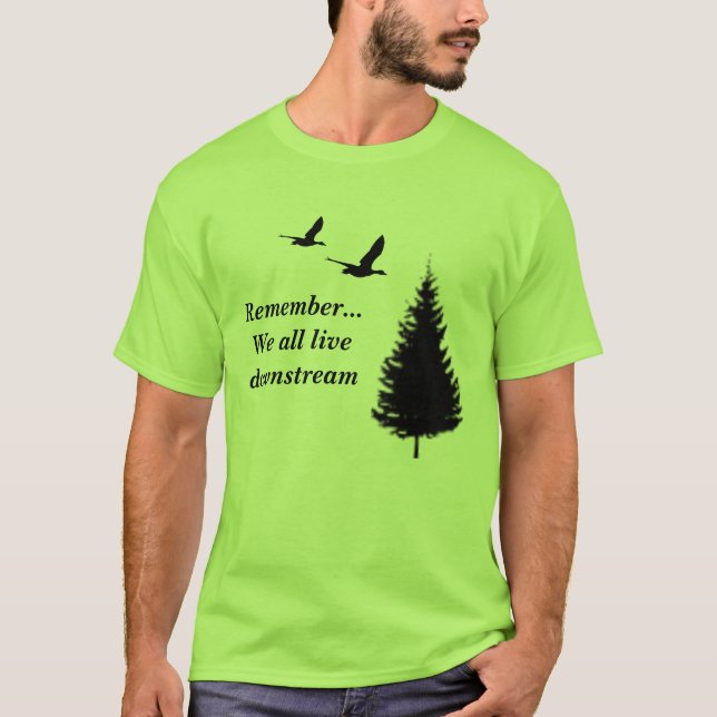 Camiseta Recorde… Nós todos vivemos rio abaixo (Frente)