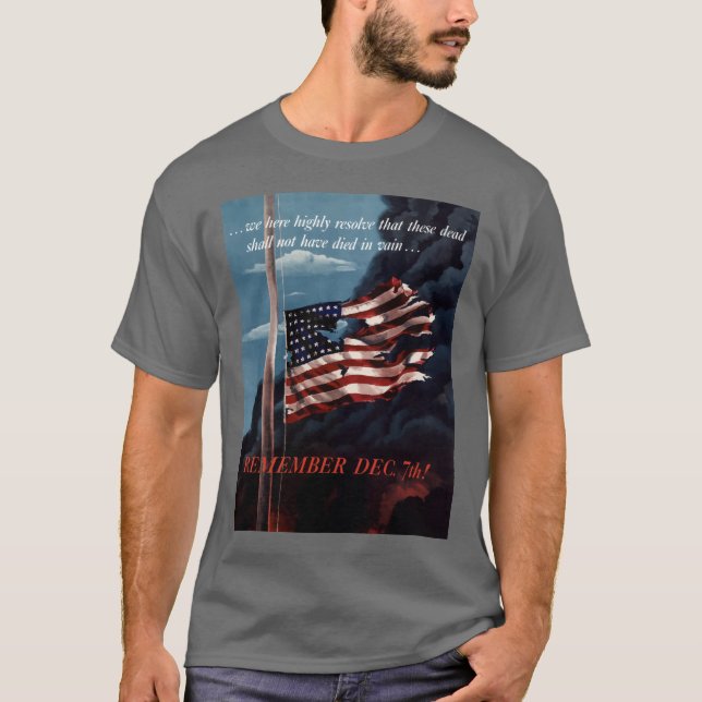 Camiseta Recorde o 7 de dezembro (Frente)