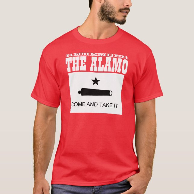 Camiseta Recorde o Alamo (Frente)