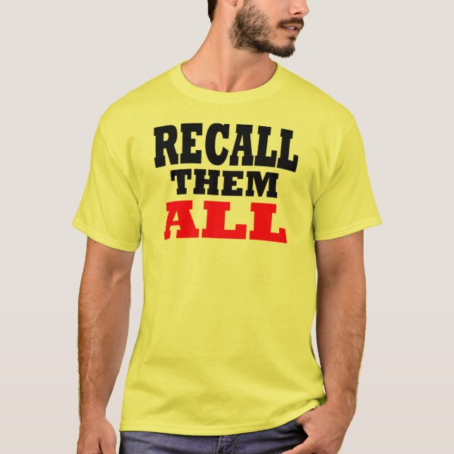 Camiseta Recorde-os todos (Frente)