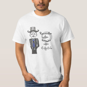 Camiseta Recorde quando os bigodes eram t-shirt legal do