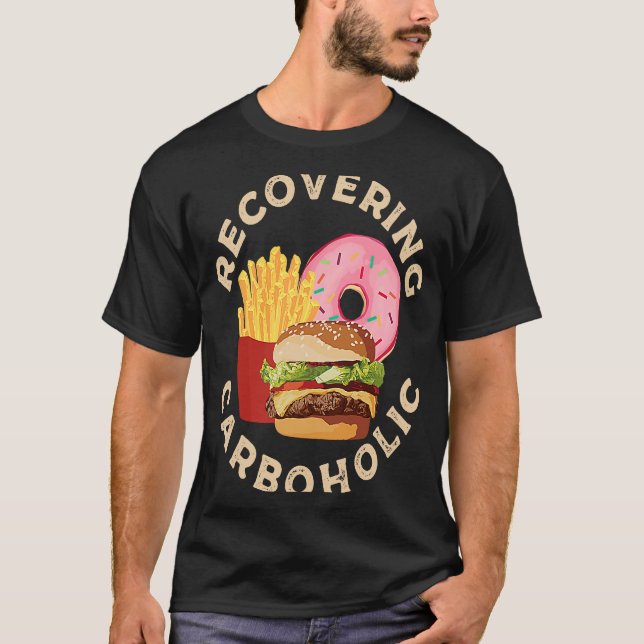 Camiseta Recovering Carboholic (Frente)