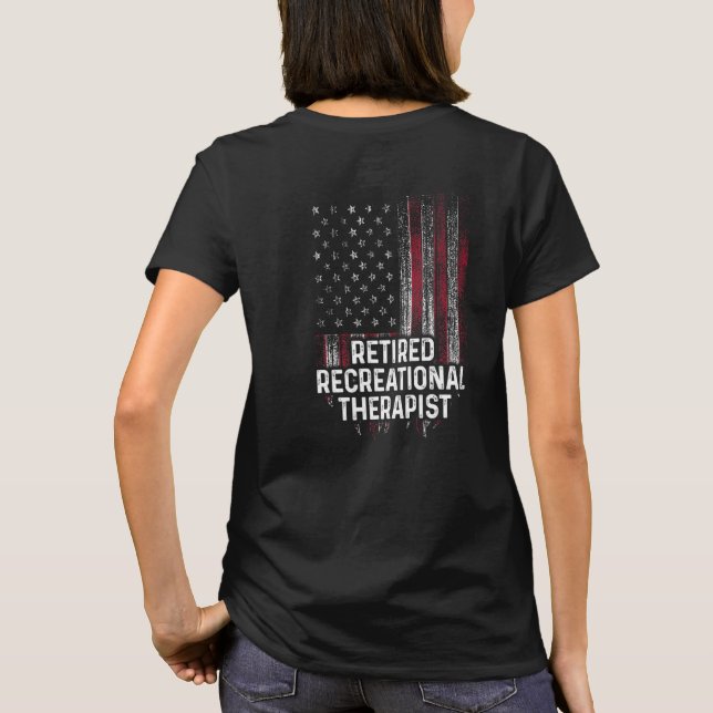 Camiseta Recreational Therapist Recreation Therapy Rt 1 (Verso)