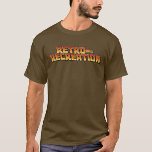 Camiseta Recriação Retroativa Para O Logotipo Futuro