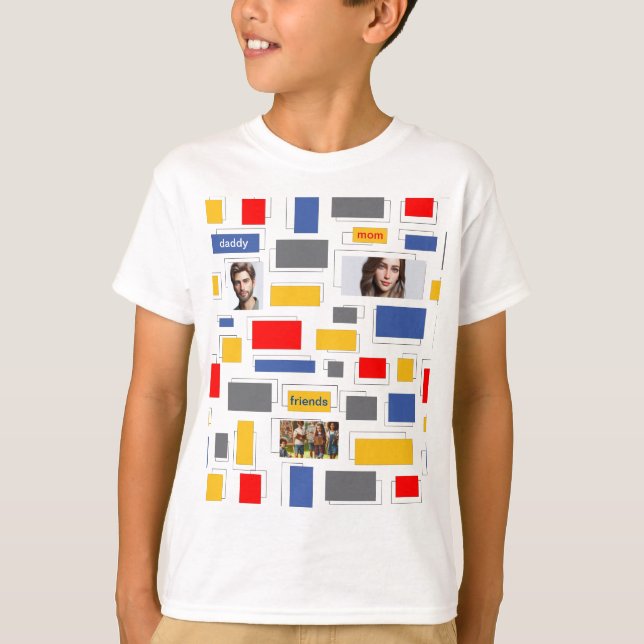 Camiseta Rectangles (Frente)