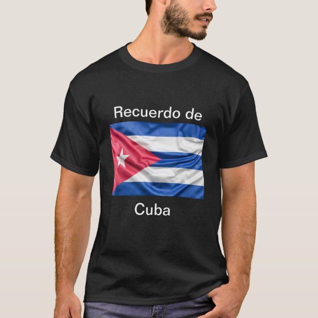 Camiseta recuerdo de Cuba (Frente)