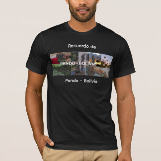 Camiseta Recuerdo de Pando Bolivia